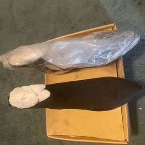 J.crew black boot new never been worn